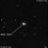 NGC 3327 - спиральная галактика. Описание NGC 3327:, Галактика в созвездии Малый Лев
