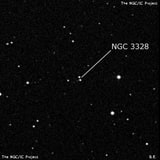 NGC 3328 - две звезды. Описание NGC 3328:, Двойная звезда в созвездии Лев