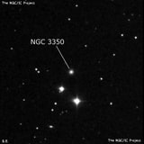NGC 3350 - линзовидная галактика. Описание NGC 3350:, Галактика в созвездии Малый Лев