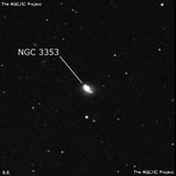 NGC 3353 - спиральная галактика. Описание NGC 3353:, Галактика в созвездии Большая Медведица