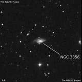 NGC 3356 - галактика. Описание NGC 3356:, Галактика в созвездии Лев
