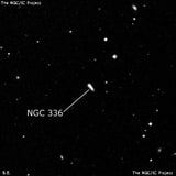 NGC 336 - галактика. Описание NGC 336:, Галактика в созвездии Кит