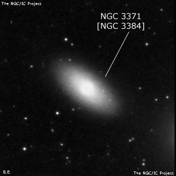 NGC 3371 - спиральная галактика с баром. Описание NGC 3371:, Галактика в созвездии Лев