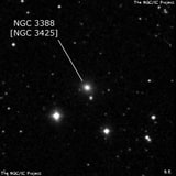 NGC 3388 - линзовидная галактика. Описание NGC 3388:, Галактика в созвездии Лев