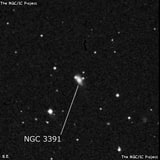NGC 3391 - спиральная галактика. Описание NGC 3391:, Галактика в созвездии Лев