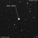 NGC 3442 - спиральная галактика. Описание NGC 3442:, Галактика в созвездии Малый Лев