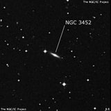 NGC 3452 - спиральная галактика. Описание NGC 3452:, Галактика в созвездии Чаша