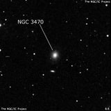 NGC 3470 - галактика. Описание NGC 3470:, Галактика в созвездии Большая Медведица