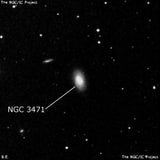 NGC 3471 - спиральная галактика. Описание NGC 3471:, Галактика в созвездии Большая Медведица
