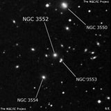 NGC 3552 - галактика. Описание NGC 3552:, Галактика в созвездии Большая Медведица