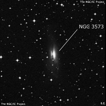 NGC 3573 - линзовидная галактика. Описание NGC 3573:, Галактика в созвездии Центавр