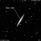 NGC 360 - галактика. Описание NGC 360:, Галактика в созвездии Тукан