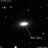 NGC 3613 - эллиптическая галактика. Описание NGC 3613:, Галактика в созвездии Большая Медведица