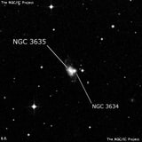 NGC 3635 - галактика. Описание NGC 3635:, Галактика в созвездии Чаша