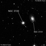 NGC 3720 - спиральная галактика. Описание NGC 3720:, Галактика в созвездии Лев