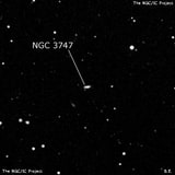 NGC 3747 - галактика. Описание NGC 3747:, Галактика в созвездии Дракон