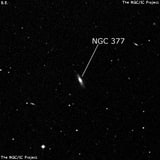 NGC 377 - галактика. Описание NGC 377:, Галактика в созвездии Кит