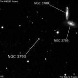 NGC 3793 - одиночная звезда. Описание NGC 3793:, Двойная звезда в созвездии Большая Медведица