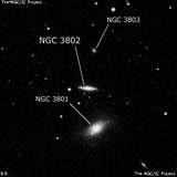 NGC 3802 - спиральная галактика. Описание NGC 3802:, Галактика в созвездии Лев