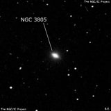 NGC 3805 - галактика. Описание NGC 3805:, Галактика в созвездии Лев