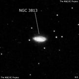 NGC 3813 - спиральная галактика. Описание NGC 3813:, Галактика в созвездии Большая Медведица