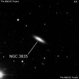 NGC 3835 - галактика. Описание NGC 3835:, Галактика в созвездии Большая Медведица