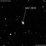 NGC 3870 - линзовидная галактика. Описание NGC 3870:, Галактика в созвездии Большая Медведица
