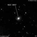 NGC 3897 - спиральная галактика с баром. Описание NGC 3897:, Галактика в созвездии Большая Медведица