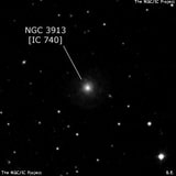 NGC 3913 - спиральная галактика. Описание NGC 3913:, Галактика в созвездии Большая Медведица