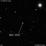 NGC 3932 - одиночная звезда. Описание NGC 3932:, Двойная звезда в созвездии Большая Медведица