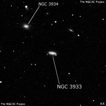 NGC 3933 - галактика. Описание NGC 3933:, Галактика в созвездии Лев