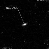 NGC 3935 - спиральная галактика. Описание NGC 3935:, Галактика в созвездии Большая Медведица