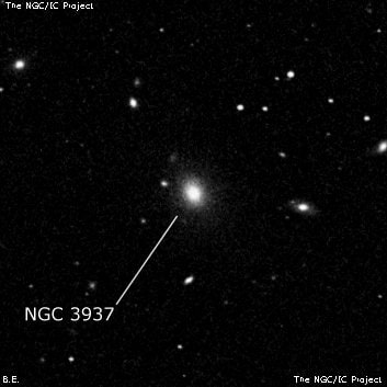 NGC 3937 - галактика. Описание NGC 3937:, Галактика в созвездии Лев