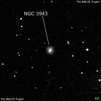 NGC 3943 - спиральная галактика. Описание NGC 3943:, Галактика в созвездии Лев