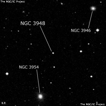 NGC 3948 - одиночная звезда. Описание NGC 3948:, Двойная звезда в созвездии Лев