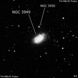 NGC 3949 - галактика. Описание NGC 3949:, Галактика в созвездии Большая Медведица