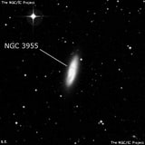 NGC 3955 - линзовидная галактика. Описание NGC 3955:, Галактика в созвездии Чаша