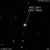 NGC 3971 - линзовидная галактика. Описание NGC 3971:, Объект глубокого космоса в созвездии Большая Медведица