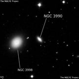 NGC 3990 - галактика. Описание NGC 3990:, Галактика в созвездии Большая Медведица