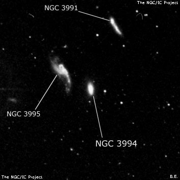 NGC 3994 - галактика. Описание NGC 3994:, Галактика в созвездии Большая Медведица