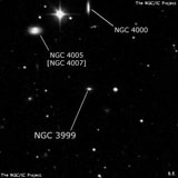 NGC 3999 - линзовидная галактика. Описание NGC 3999:, Галактика в созвездии Лев