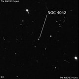 NGC 4042 - галактика. Описание NGC 4042:, Галактика в созвездии Волосы Вероники
