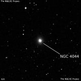 NGC 4044 - эллиптическая галактика. Описание NGC 4044:, Галактика в созвездии Дева