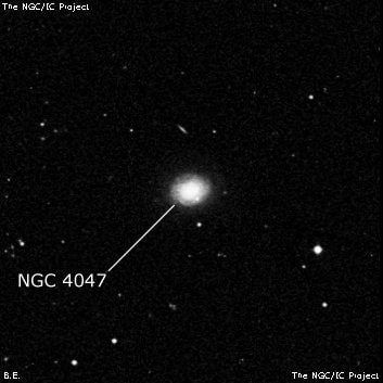 NGC 4047 - спиральная галактика. Описание NGC 4047:, Галактика в созвездии Большая Медведица