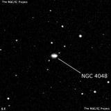 NGC 4048 - галактика. Описание NGC 4048:, Галактика в созвездии Волосы Вероники