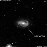 NGC 4050 - спиральная галактика с баром. Описание NGC 4050:, Галактика в созвездии Ворон