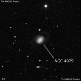NGC 4079 - галактика. Описание NGC 4079:, Галактика в созвездии Дева