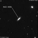 NGC 4081 - спиральная галактика. Описание NGC 4081:, Галактика в созвездии Большая Медведица