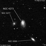 NGC 4273 - спиральная галактика с баром. Описание NGC 4273:, Галактика в созвездии Дева