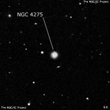 NGC 4275 - спиральная галактика. Описание NGC 4275:, Галактика в созвездии Волосы Вероники